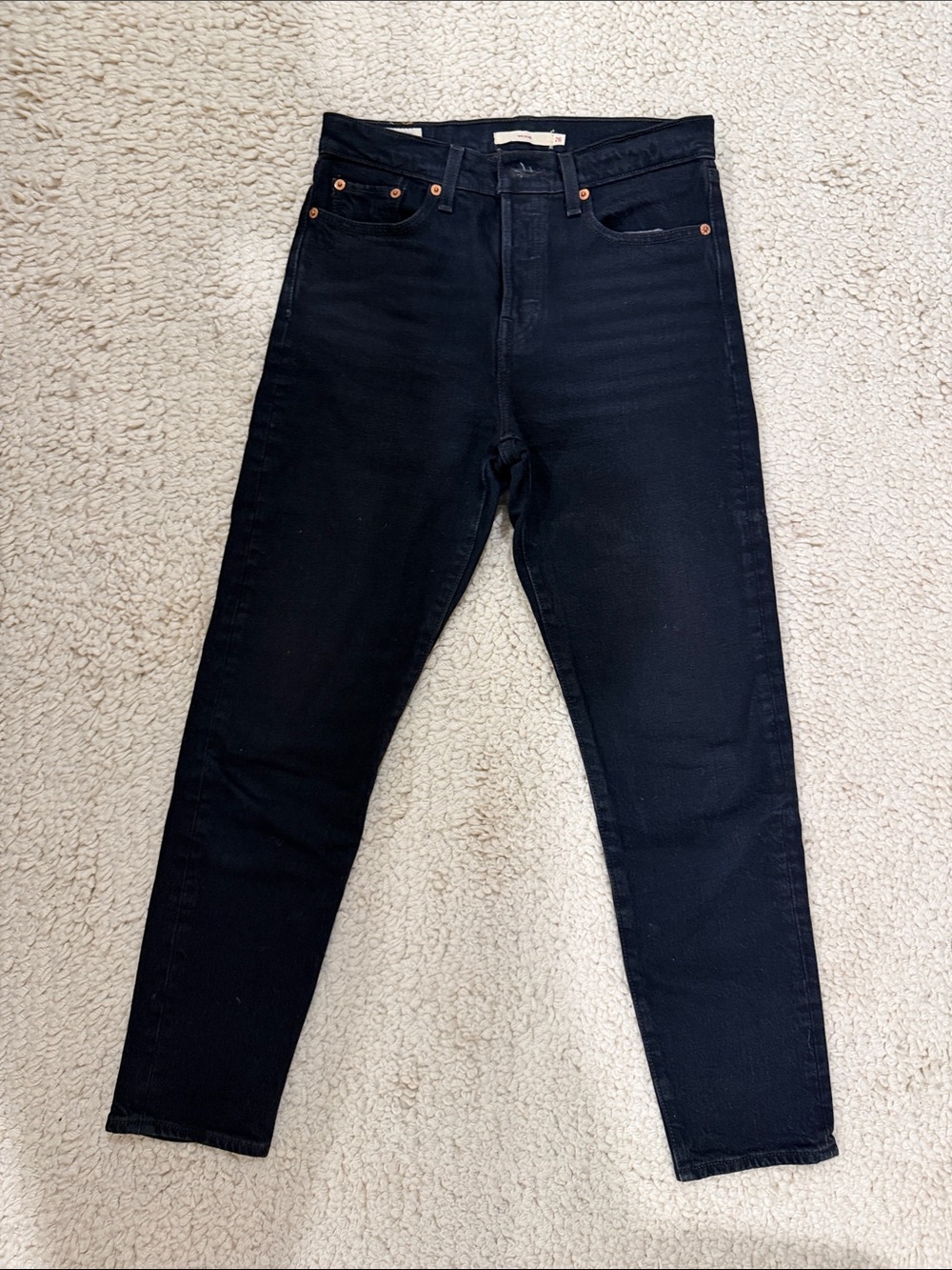 Levi’s Premium High-Rise Wedgie Women’s Jeans — Black